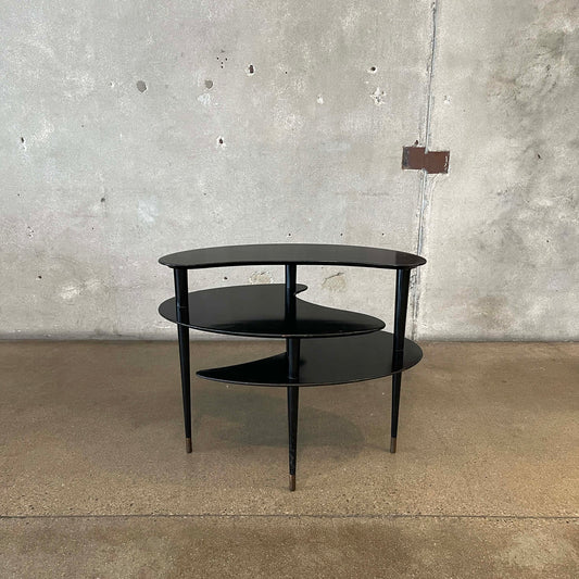 John Keal For Brown Saltman Three Tier Pallet Occasional Table