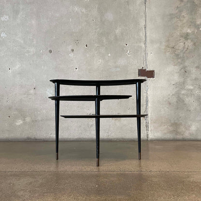 John Keal For Brown Saltman Three Tier Pallet Occasional Table