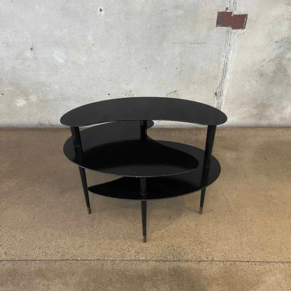John Keal For Brown Saltman Three Tier Pallet Occasional Table