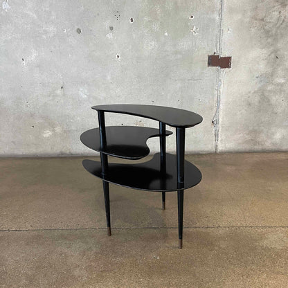 John Keal For Brown Saltman Three Tier Pallet Occasional Table