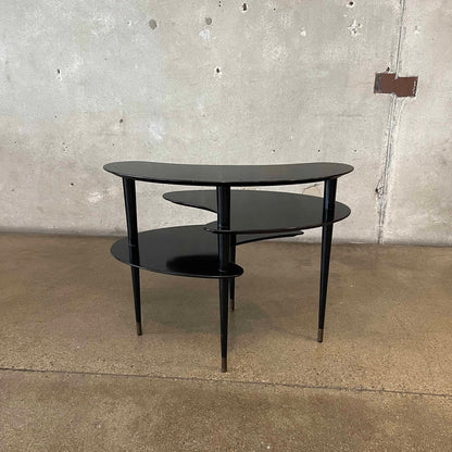 John Keal For Brown Saltman Three Tier Pallet Occasional Table