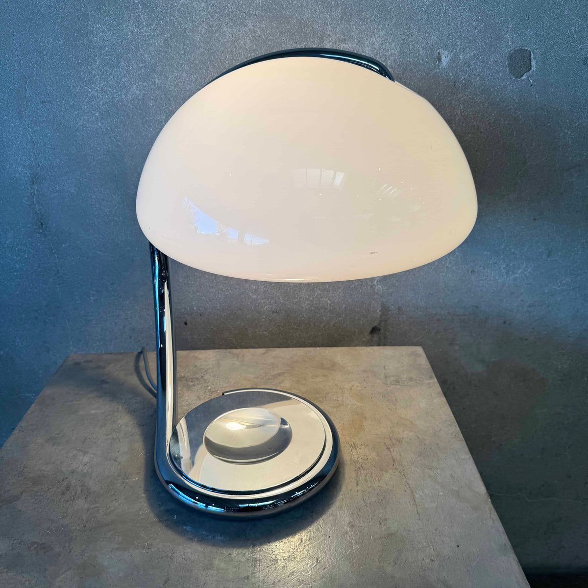 1960s Elio Martinelli For Martinelli Lyce Serpente Table Lamp - Made in Italy #1