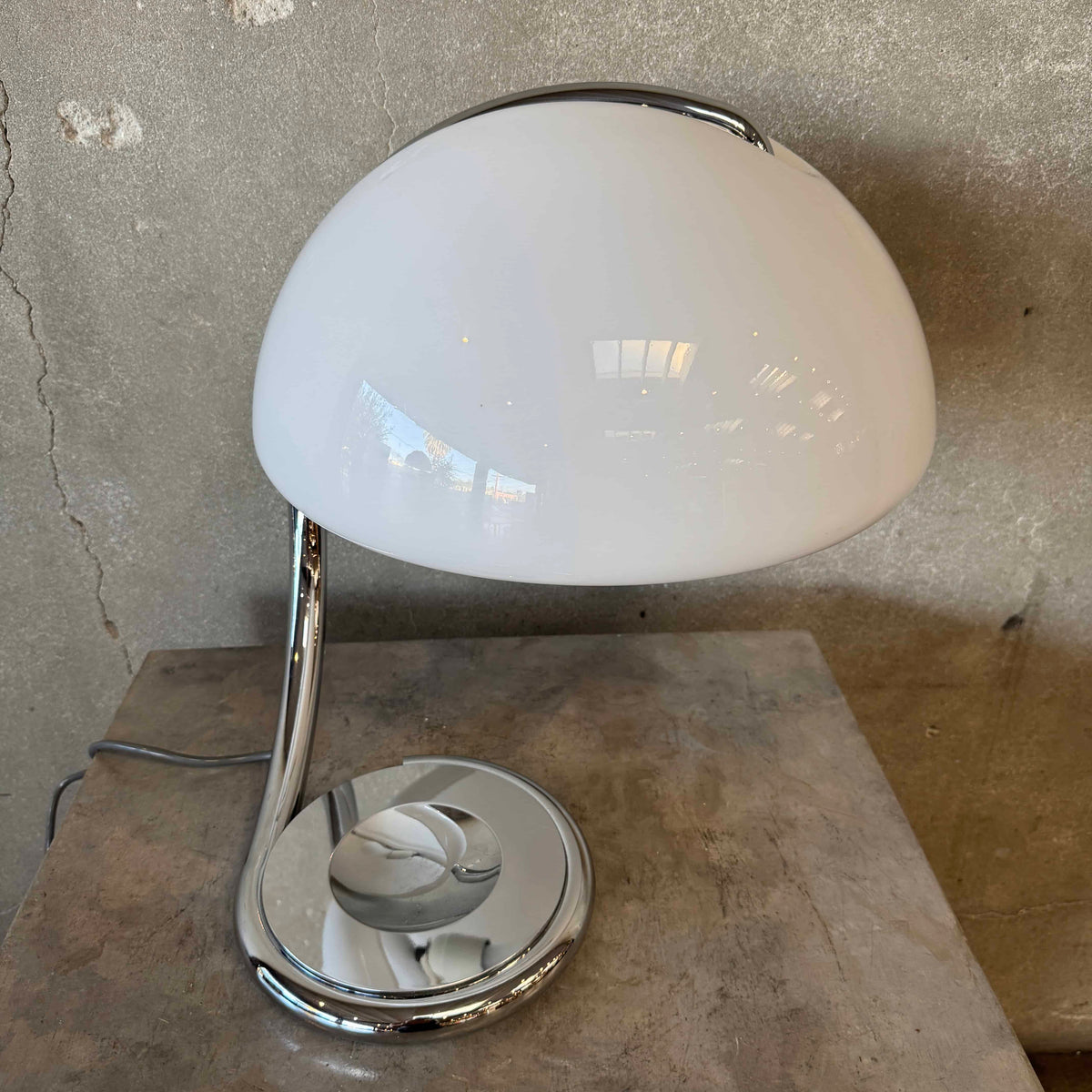 1960s Elio Martinelli For Martinelli Lyce Serpente Table Lamp - Made in Italy #2