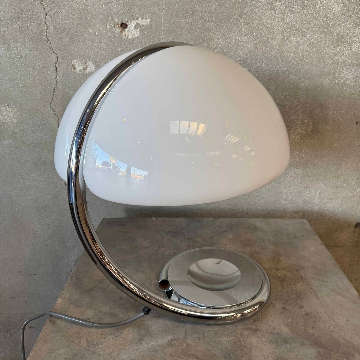 1960s Elio Martinelli For Martinelli Lyce Serpente Table Lamp - Made in Italy #2