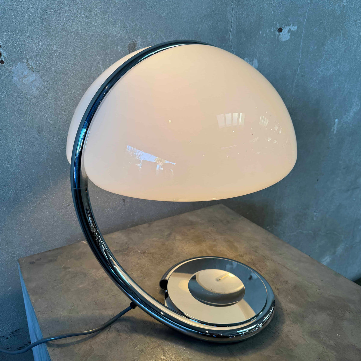 1960s Elio Martinelli For Martinelli Lyce Serpente Table Lamp - Made in Italy #2