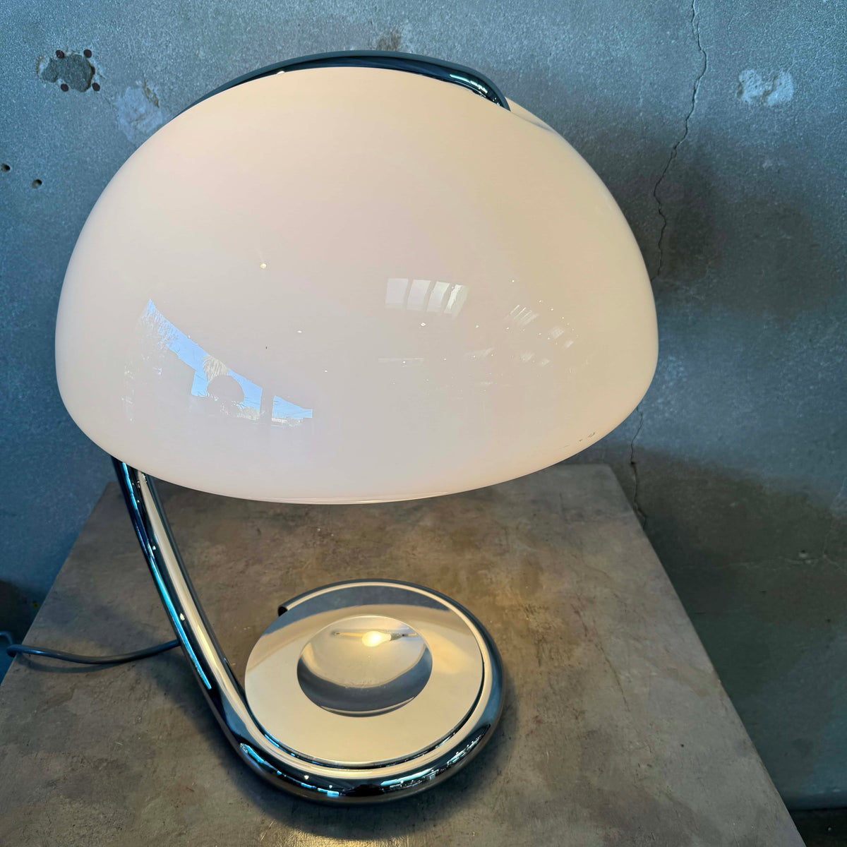 1960s Elio Martinelli For Martinelli Lyce Serpente Table Lamp - Made in Italy #2