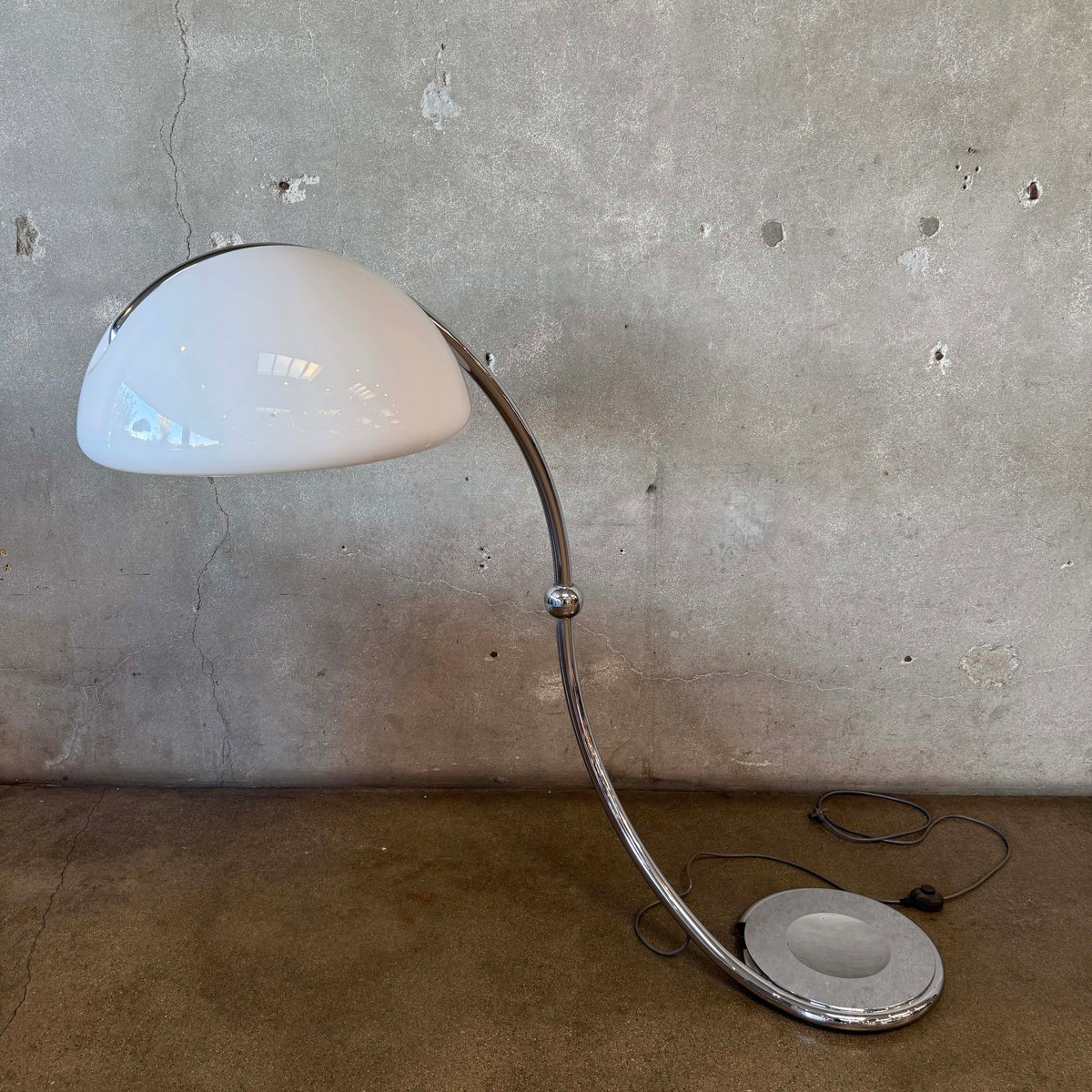 1960s Elio Martinelli For Martinelli Lyce Serpente Floor Lamp - Made in Italy #1