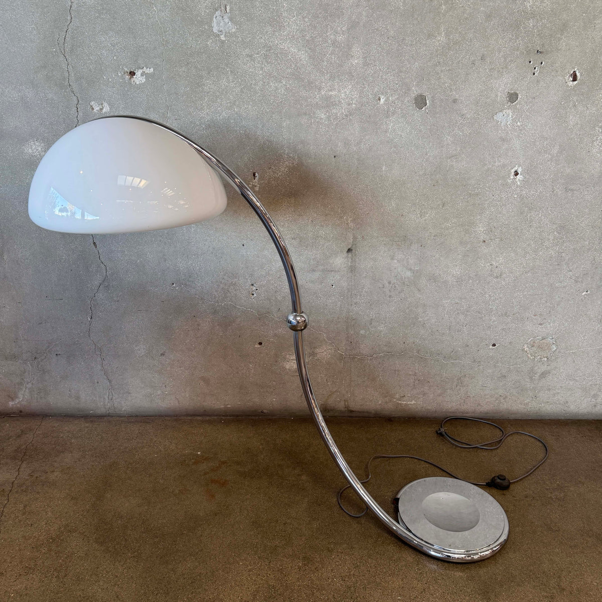 1960s Elio Martinelli For Martinelli Lyce Serpente Floor Lamp - Made in Italy #1