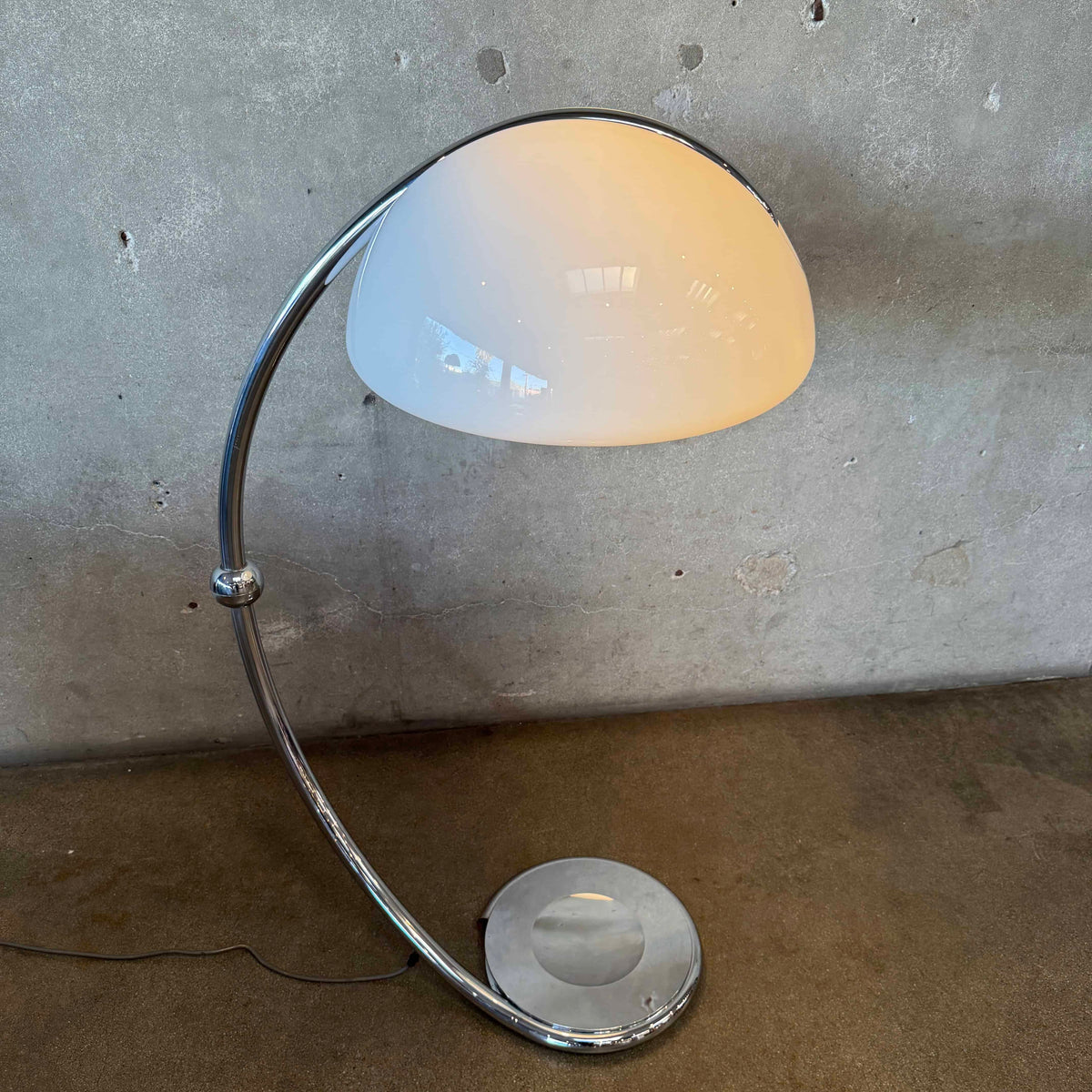 1960s Elio Martinelli For Martinelli Lyce Serpente Floor Lamp - Made in Italy #1