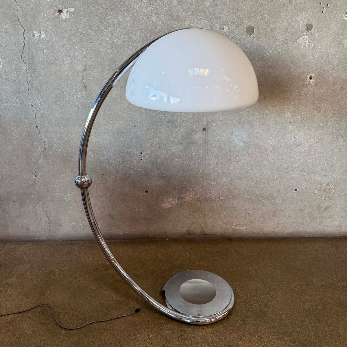 1960s Elio Martinelli For Martinelli Lyce Serpente Floor Lamp - Made in Italy #2