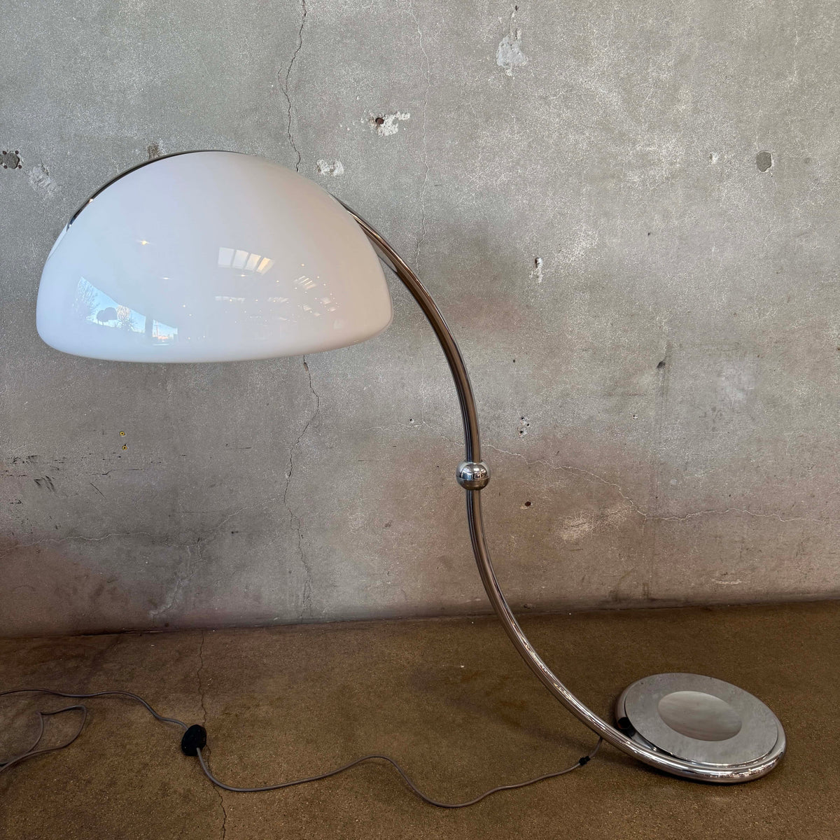 1960s Elio Martinelli For Martinelli Lyce Serpente Floor Lamp - Made in Italy #2