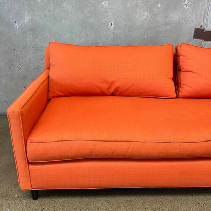Mid Century Modern Stereo Sofa All Down Cushions