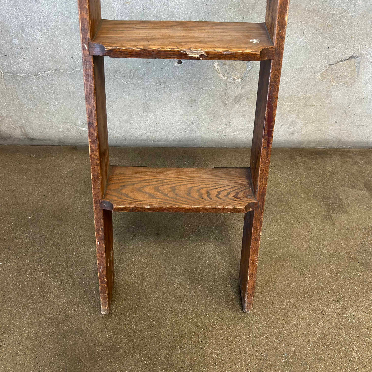 Oak Library Ladder