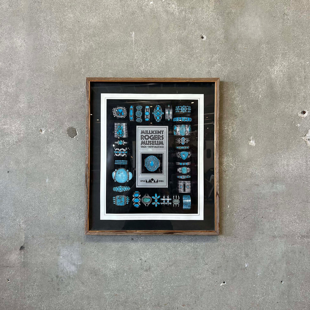 Mid Century Modern Millicent Rogers Framed Poster