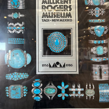 Mid Century Modern Millicent Rogers Framed Poster