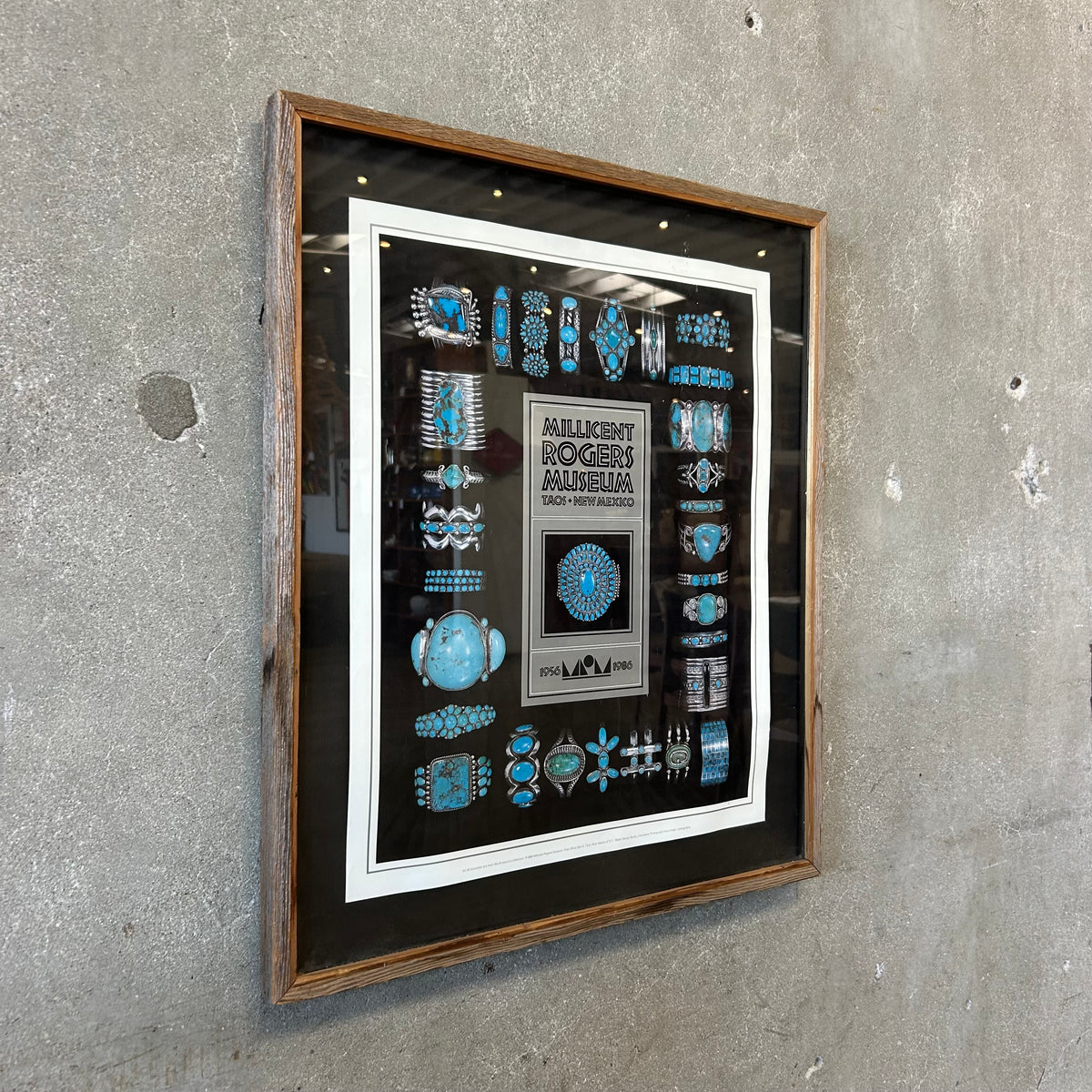 Mid Century Modern Millicent Rogers Framed Poster
