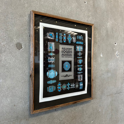 Mid Century Modern Millicent Rogers Framed Poster