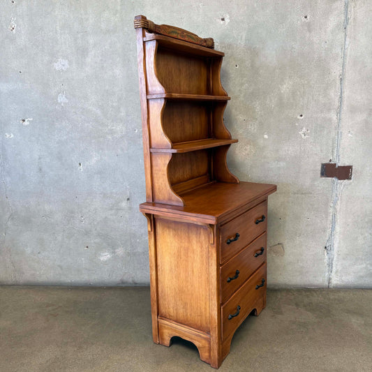 Vintage 1930s Coronado Hand Painted Hutch (3 Drawers)