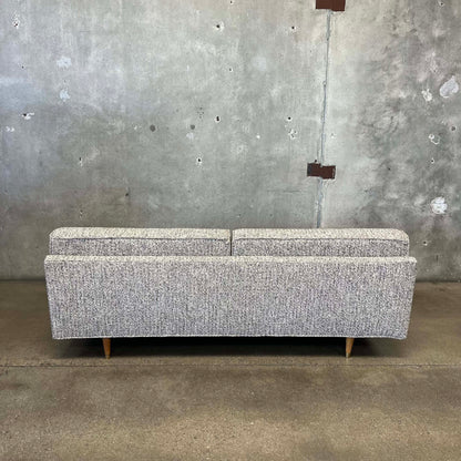 1950s Daybed in Tweed Upholstery