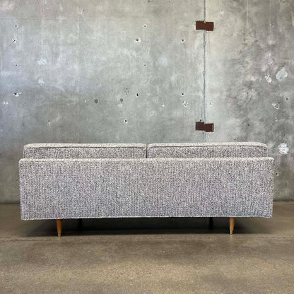 1950s Daybed in Tweed Upholstery