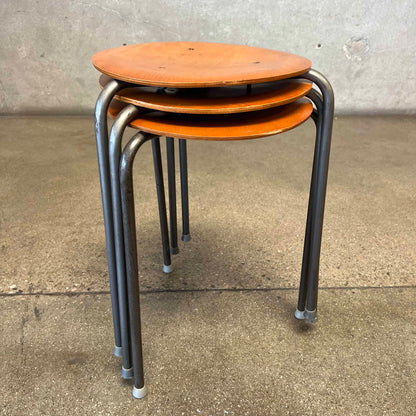 Set of 3 Dot Stools