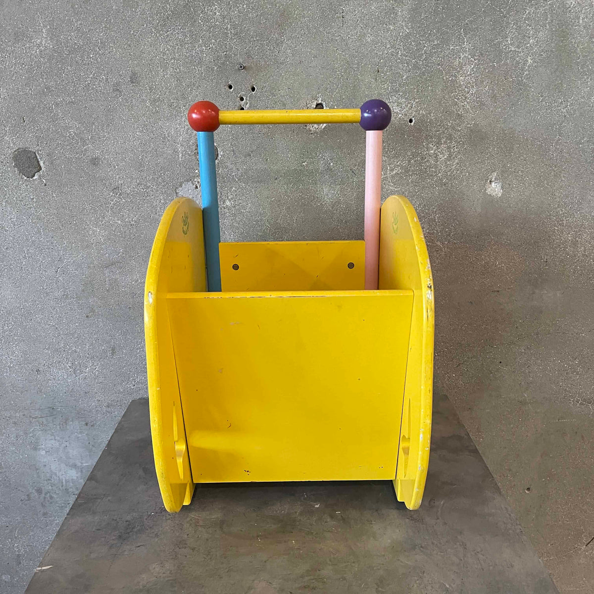 Vintage Vilac Elmer Elephant Walking Cart