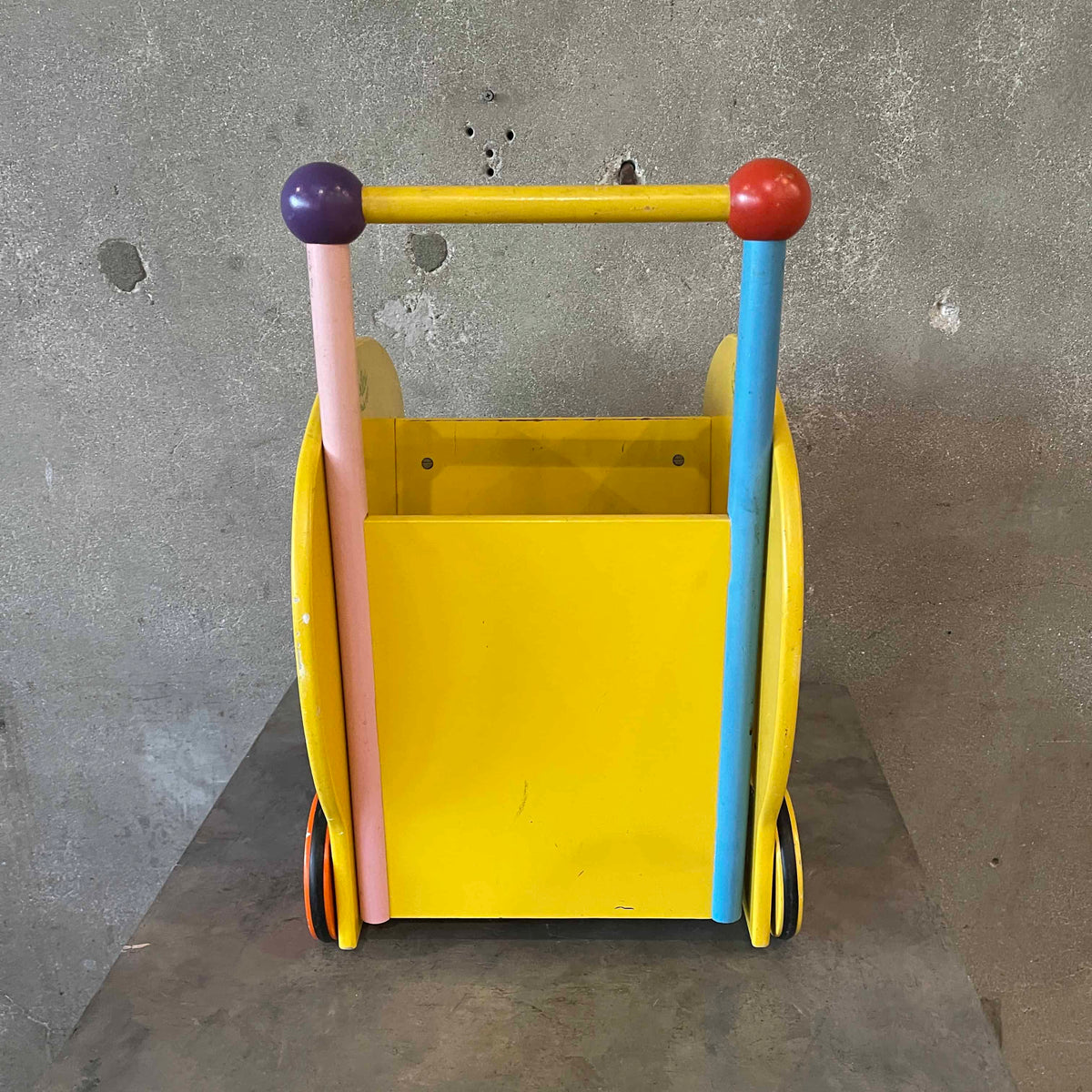 Vintage Vilac Elmer Elephant Walking Cart