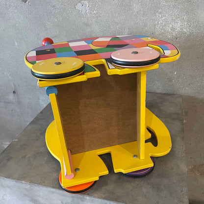 Vintage Vilac Elmer Elephant Walking Cart