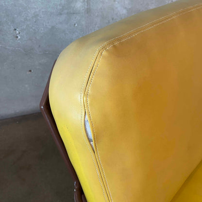 Brown Jordan Calcutta Aluminum Frame Chair & Footstool #1