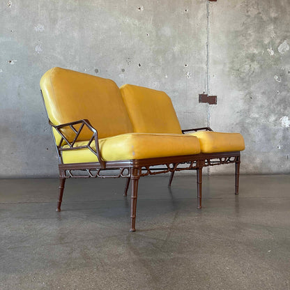 Brown Jordan Calcutta Aluminum Frame Loveseat