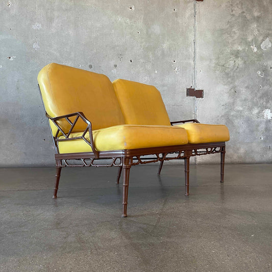 Brown Jordan Calcutta Aluminum Frame Loveseat