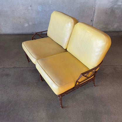 Brown Jordan Calcutta Aluminum Frame Loveseat