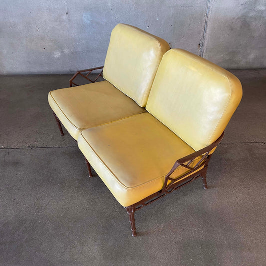 Brown Jordan Calcutta Aluminum Frame Loveseat