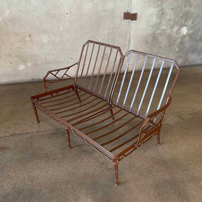 Brown Jordan Calcutta Aluminum Frame Loveseat
