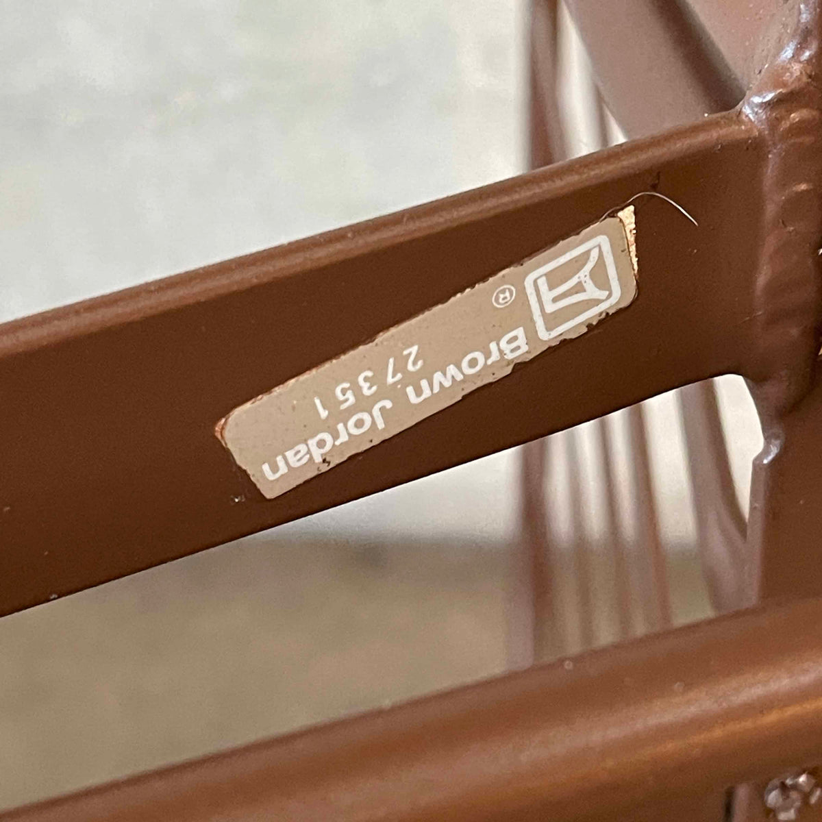 Brown Jordan Calcutta Aluminum Frame Loveseat