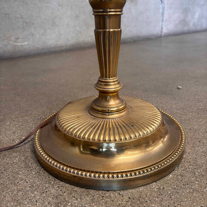 Vintage 1930's Brass 4 Light Floor Lamp