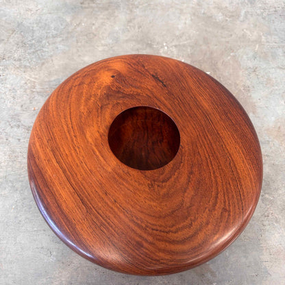 Rene Megroz "Rosewood" Turned Wood Vessel