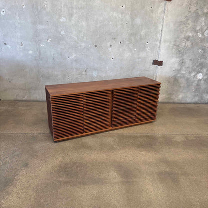 Large Walnut "Line Credenza" By Nathan Young For Design Within Reach