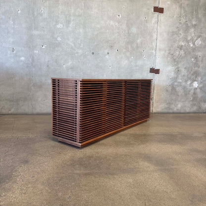Large Walnut "Line Credenza" By Nathan Young For Design Within Reach