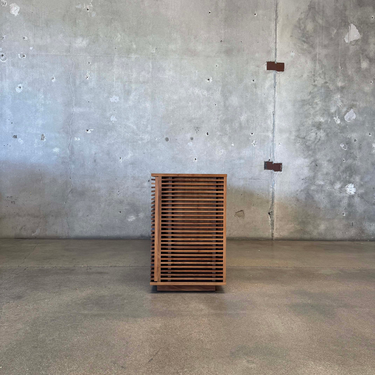 Large Walnut "Line Credenza" By Nathan Young For Design Within Reach