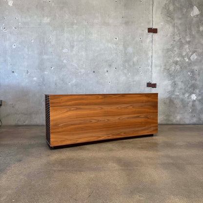 Large Walnut "Line Credenza" By Nathan Young For Design Within Reach
