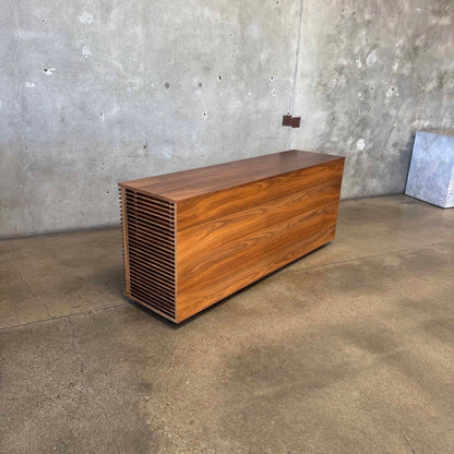 Large Walnut "Line Credenza" By Nathan Young For Design Within Reach