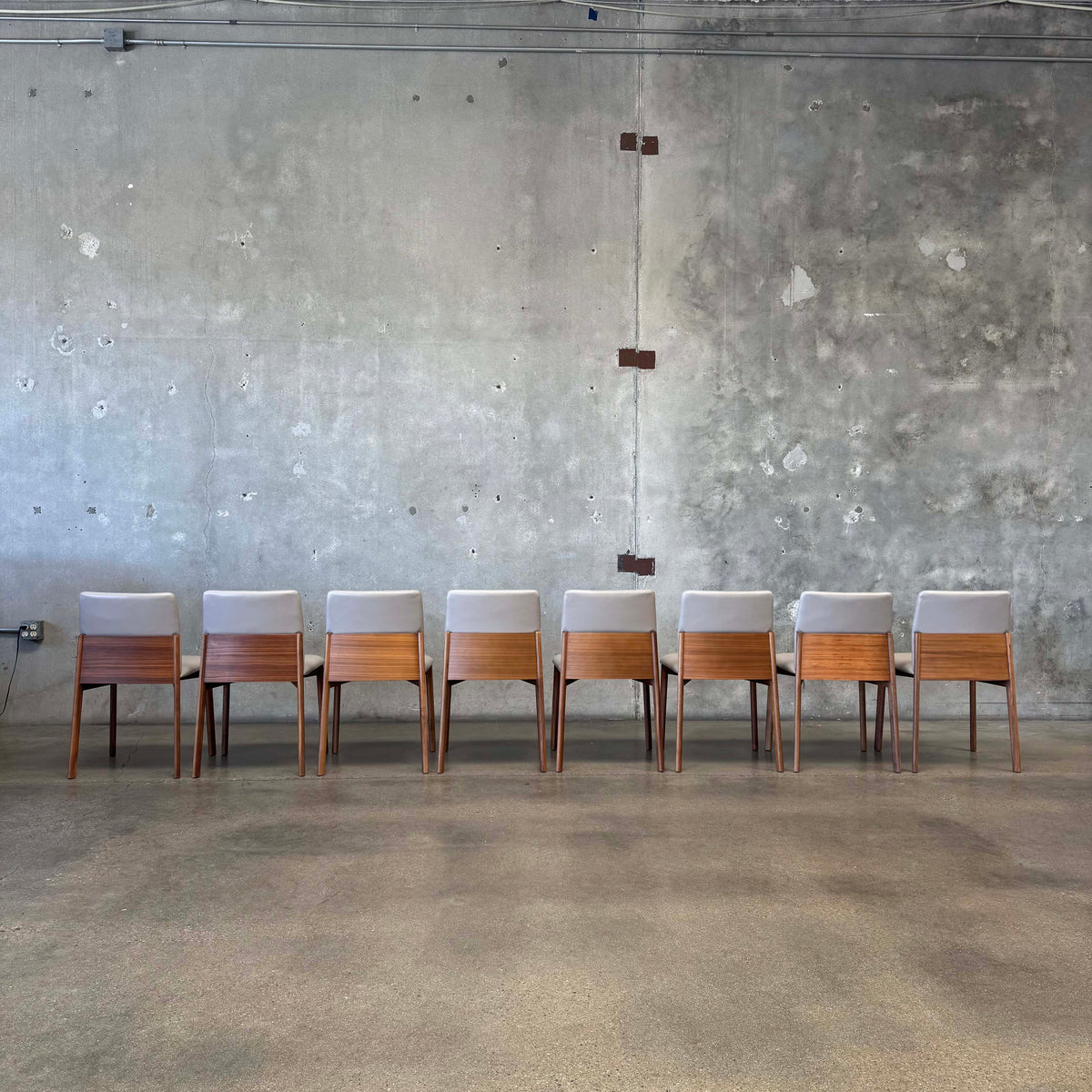Set of 8 "Contour Chairs" By Jonah Takagi and Hallgeir Homstvedt