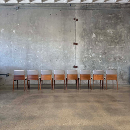 Set of 8 "Contour Chairs" By Jonah Takagi and Hallgeir Homstvedt