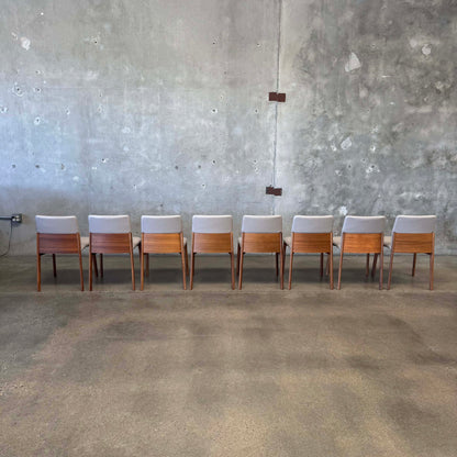 Set of 8 "Contour Chairs" By Jonah Takagi and Hallgeir Homstvedt