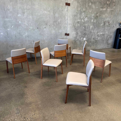 Set of 8 "Contour Chairs" By Jonah Takagi and Hallgeir Homstvedt