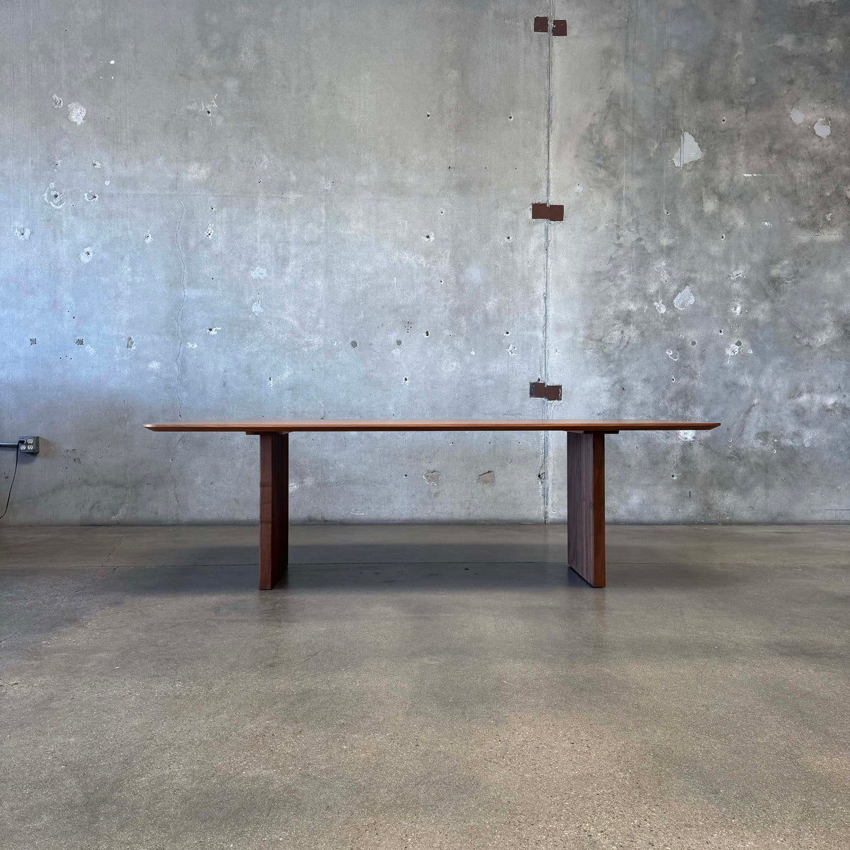 Walnut "Ten Table" Designed By Christian Troels & Jacob Plejdrup For DK3. C. 2019