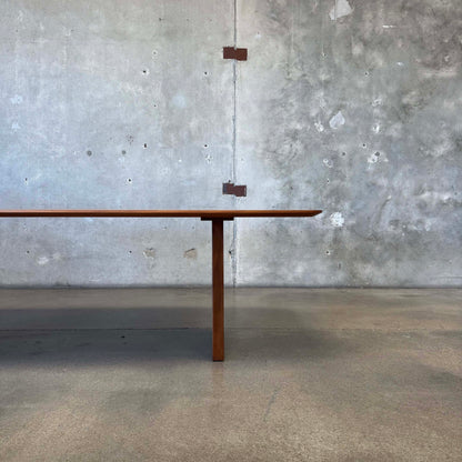 Walnut "Ten Table" Designed By Christian Troels & Jacob Plejdrup For DK3. C. 2019