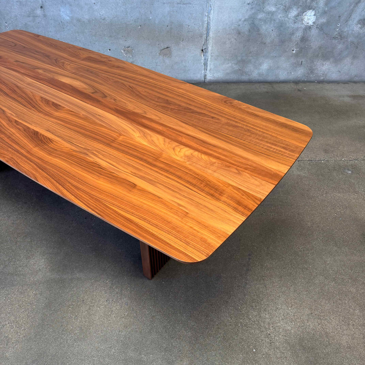 Walnut "Ten Table" Designed By Christian Troels & Jacob Plejdrup For DK3. C. 2019