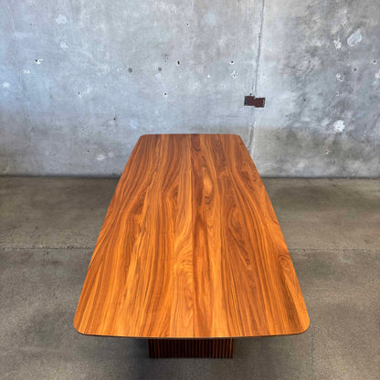 Walnut "Ten Table" Designed By Christian Troels & Jacob Plejdrup For DK3. C. 2019